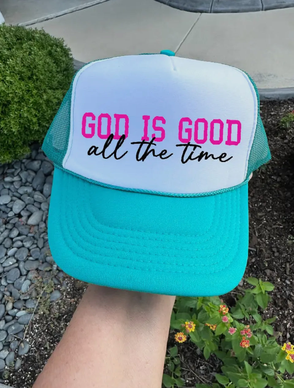 Dtf Printed Trucker Hat