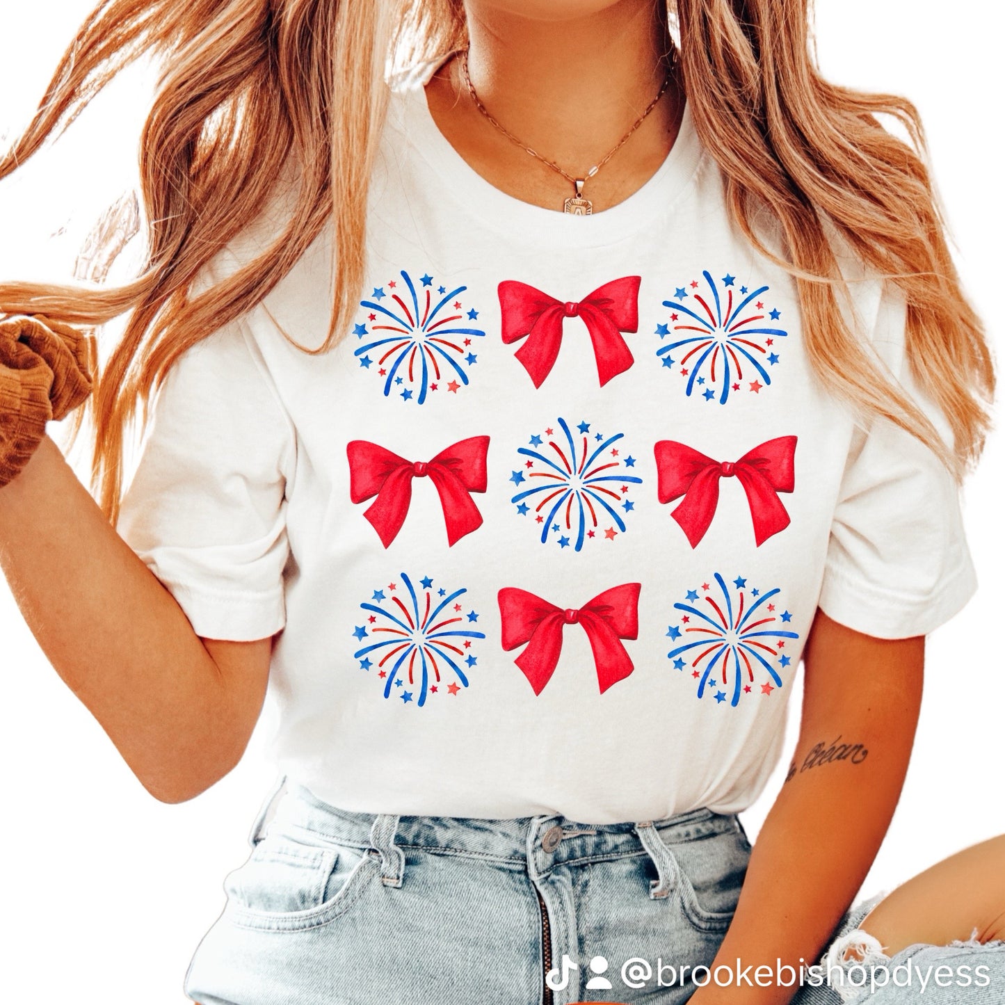 Fireworks and Bows Tee