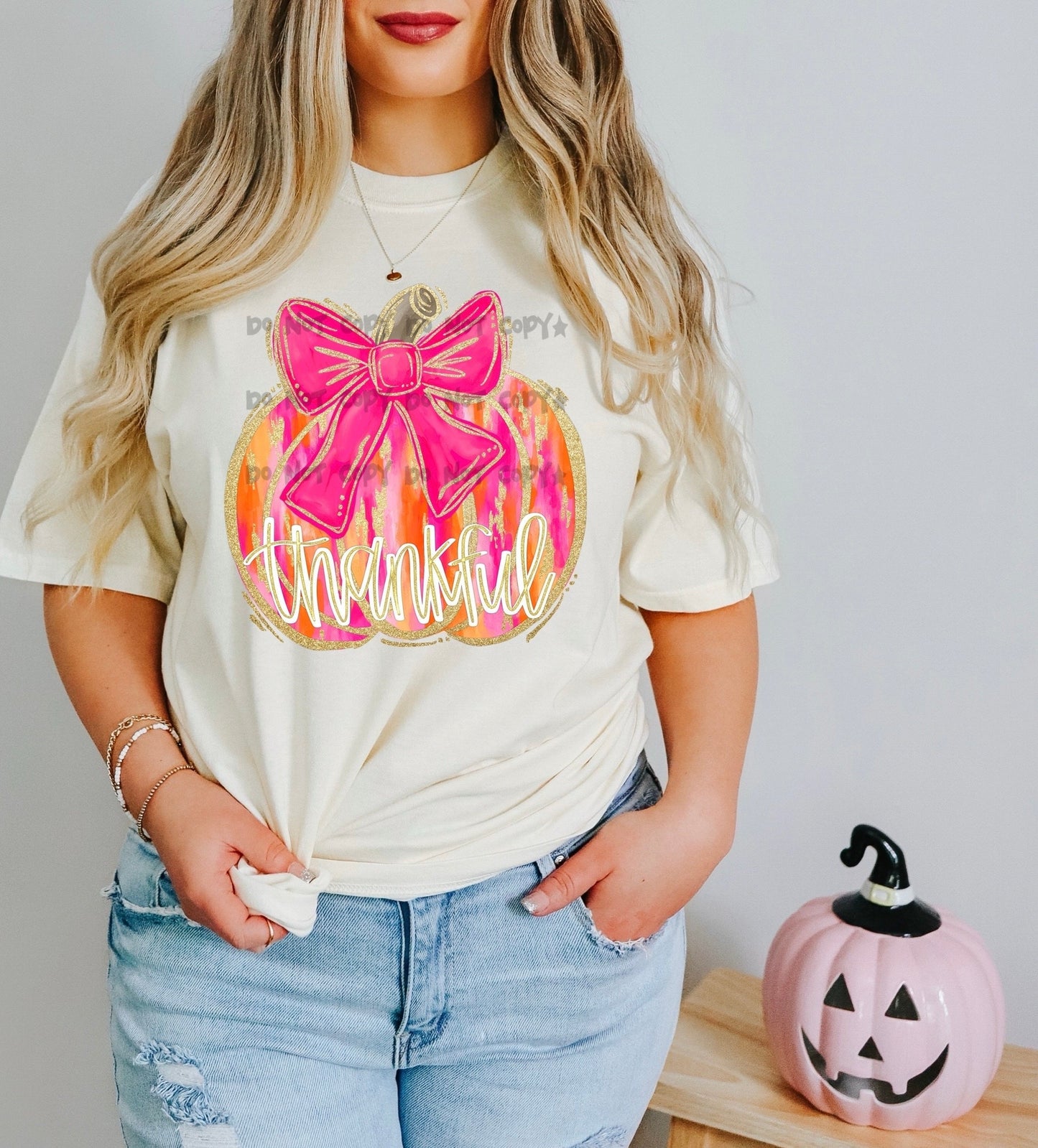 Thankful Pumpkin tee