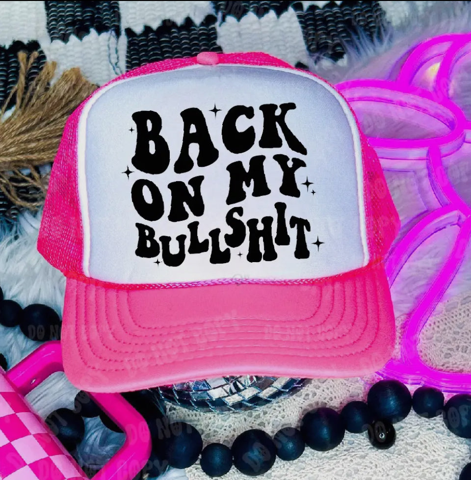 Dtf Printed Trucker Hat