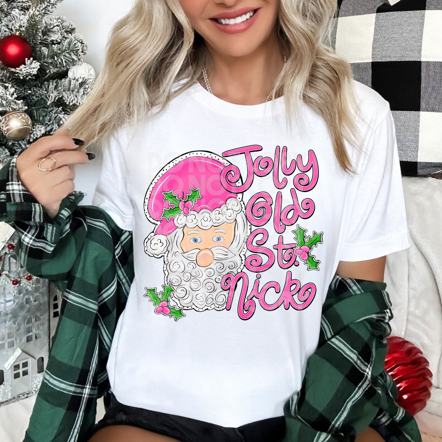 Jolly Old St. Nick tee