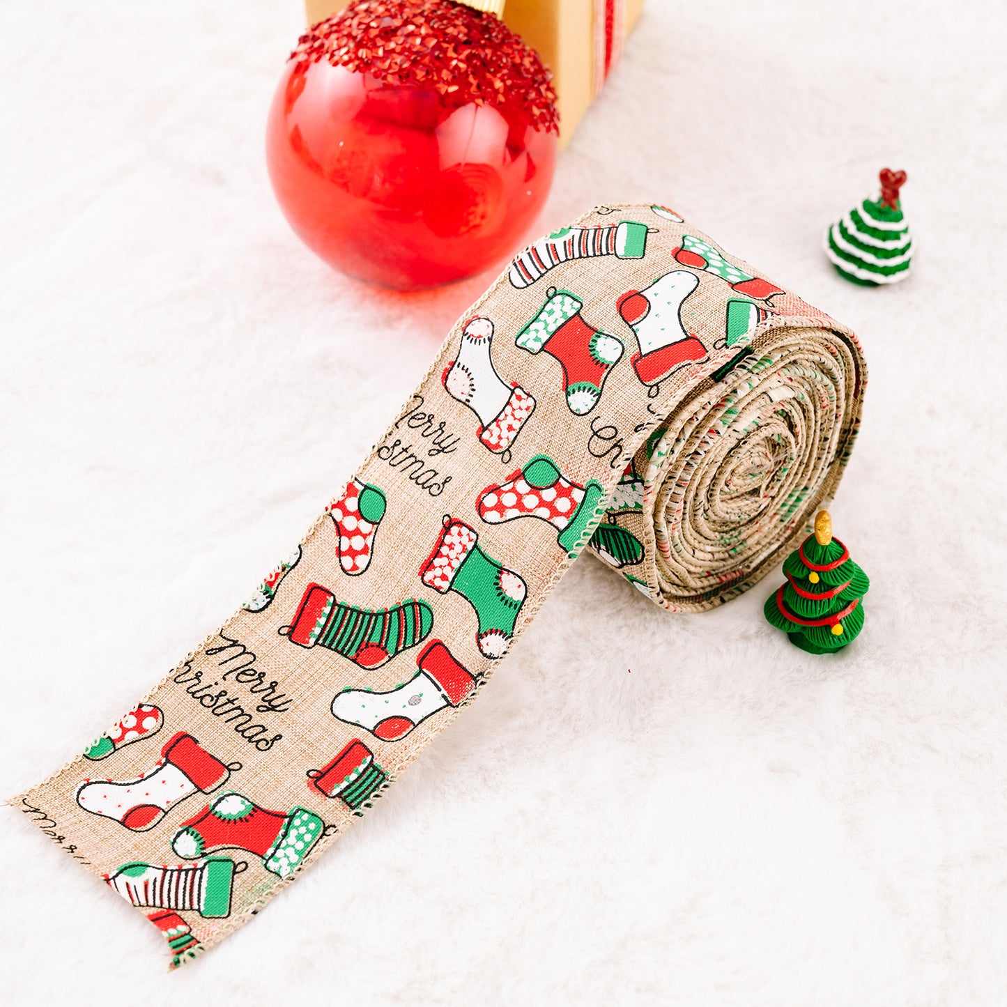 Christmas Polyester Ribbon