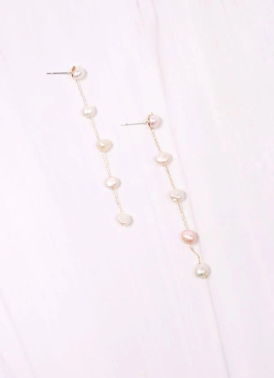 Tierney Pearl Drop Earrings