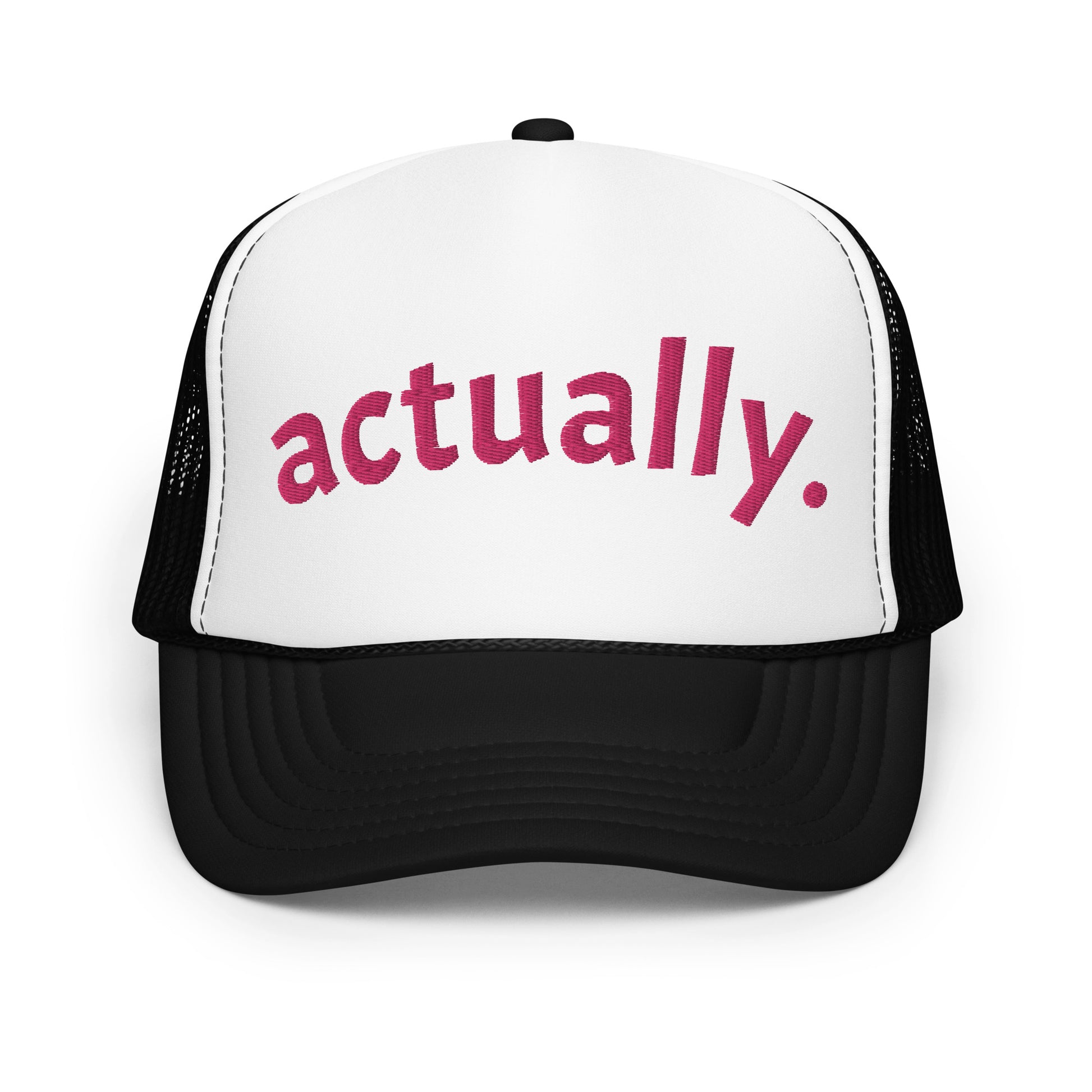 actually. Trucker hat - The Red Leopard Boutique 