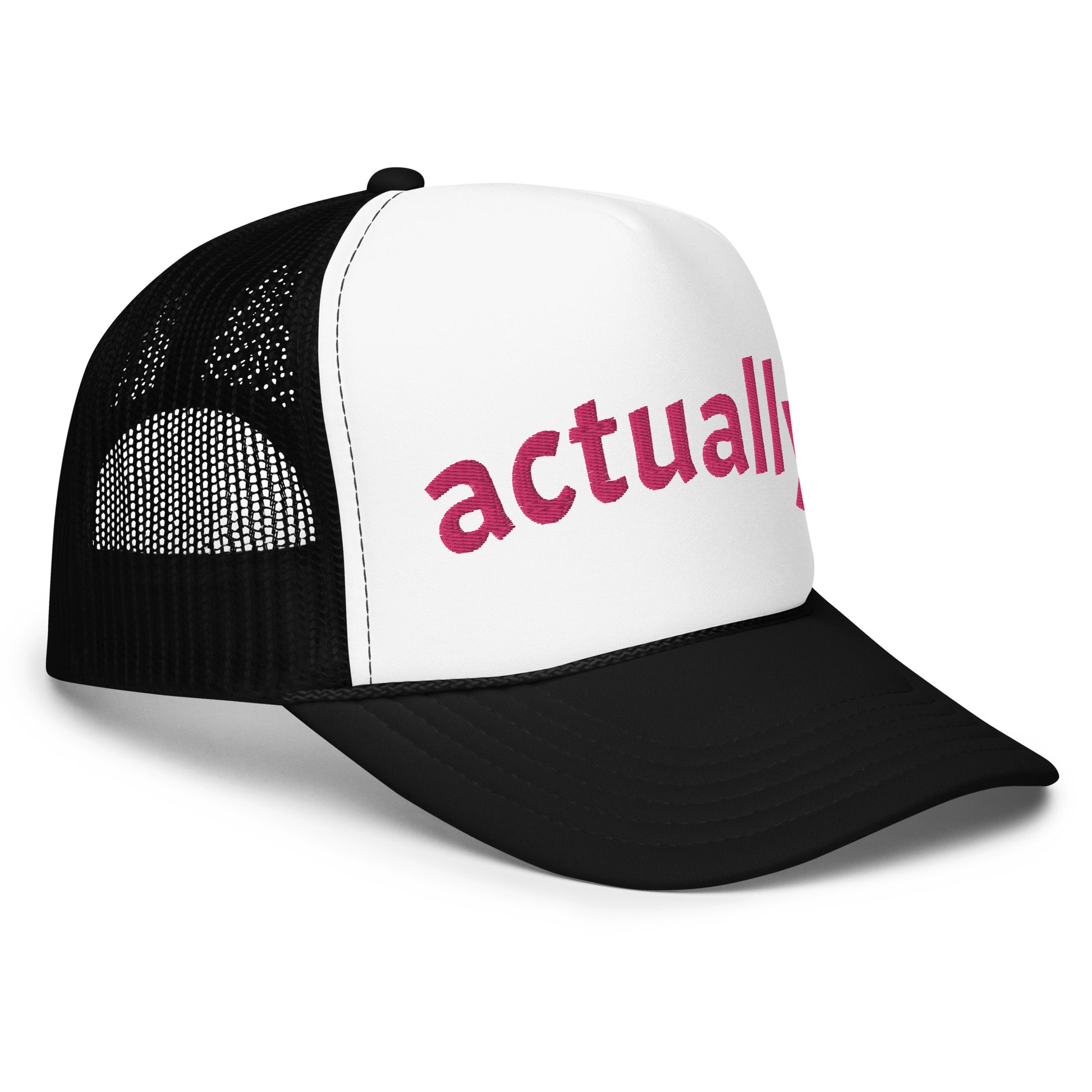 actually. Trucker hat - The Red Leopard Boutique 