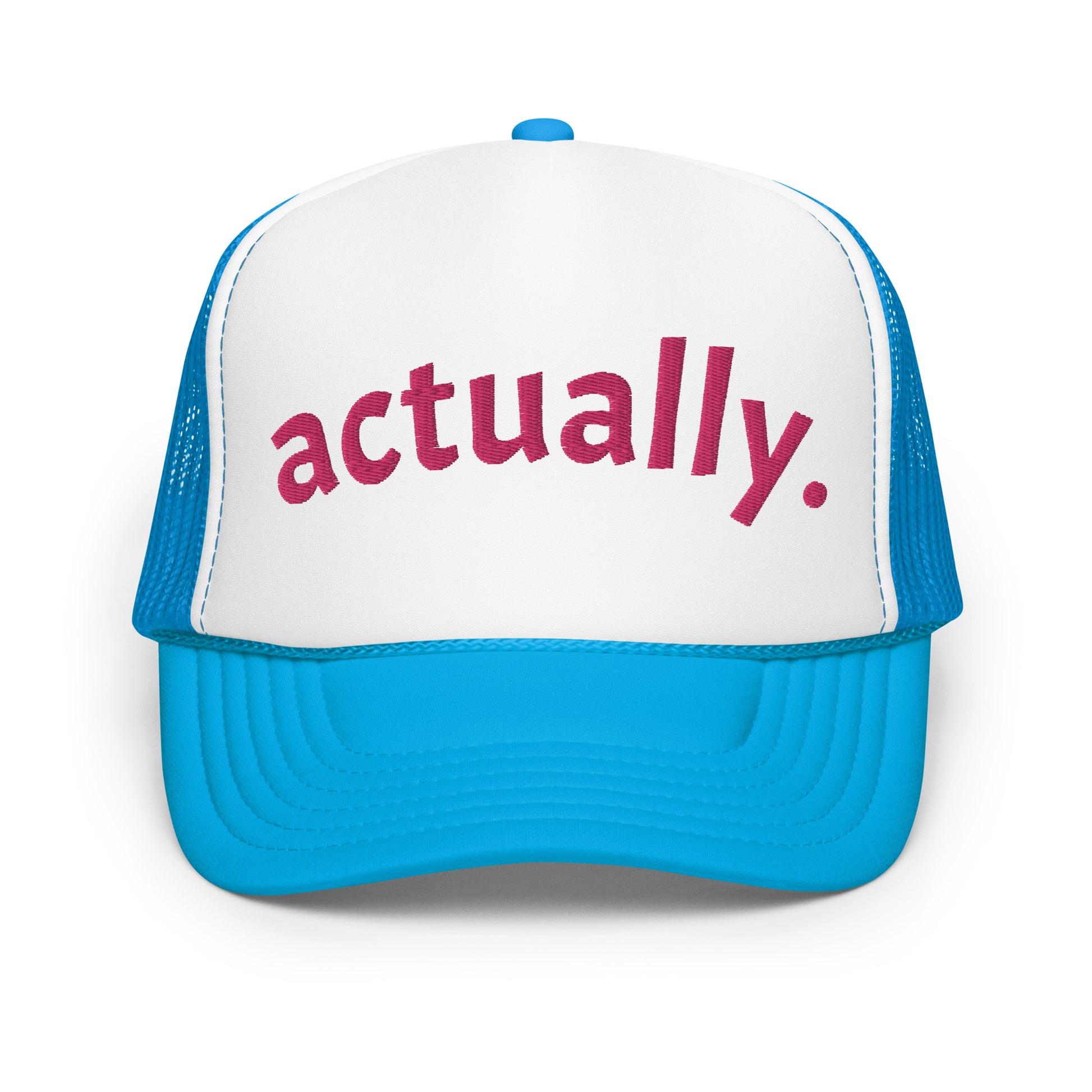 actually. Trucker hat - The Red Leopard Boutique 