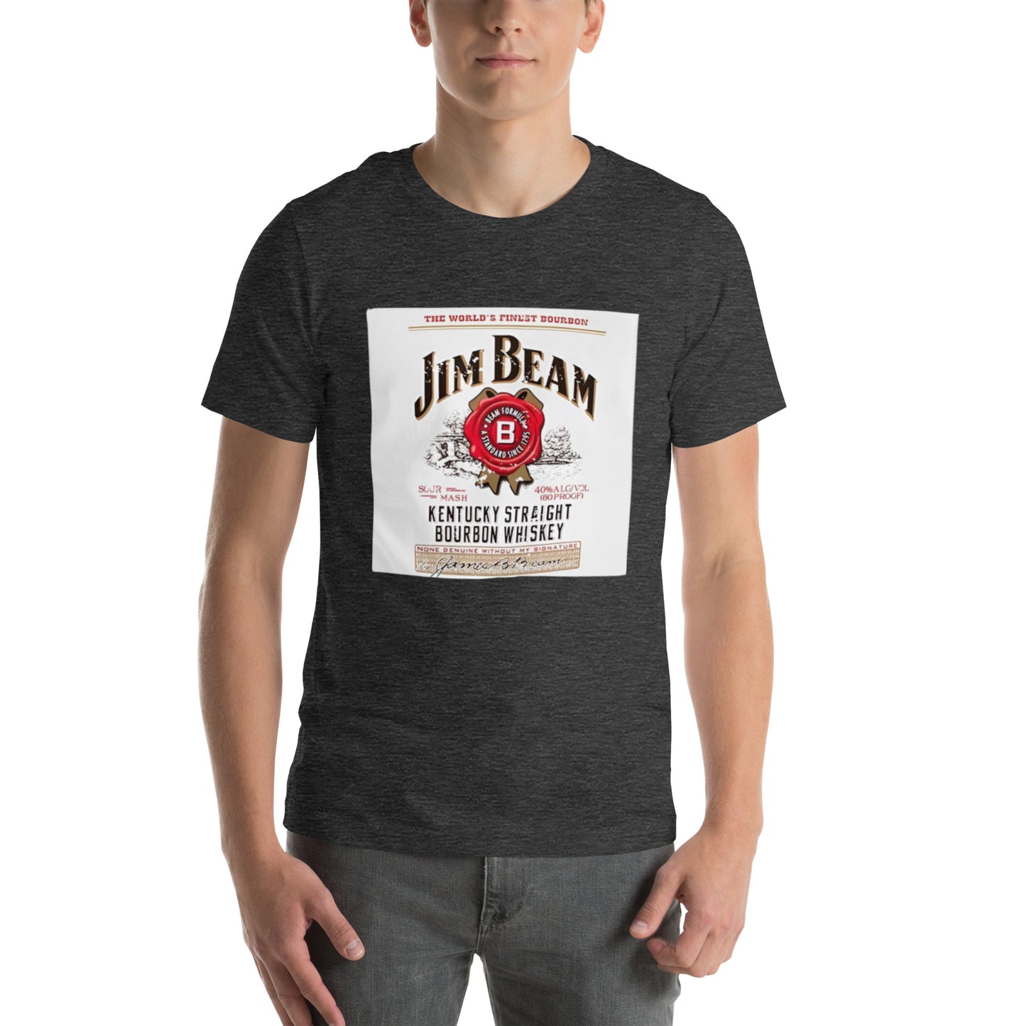 Jim Beam Unisex t-shirt - The Red Leopard Boutique 