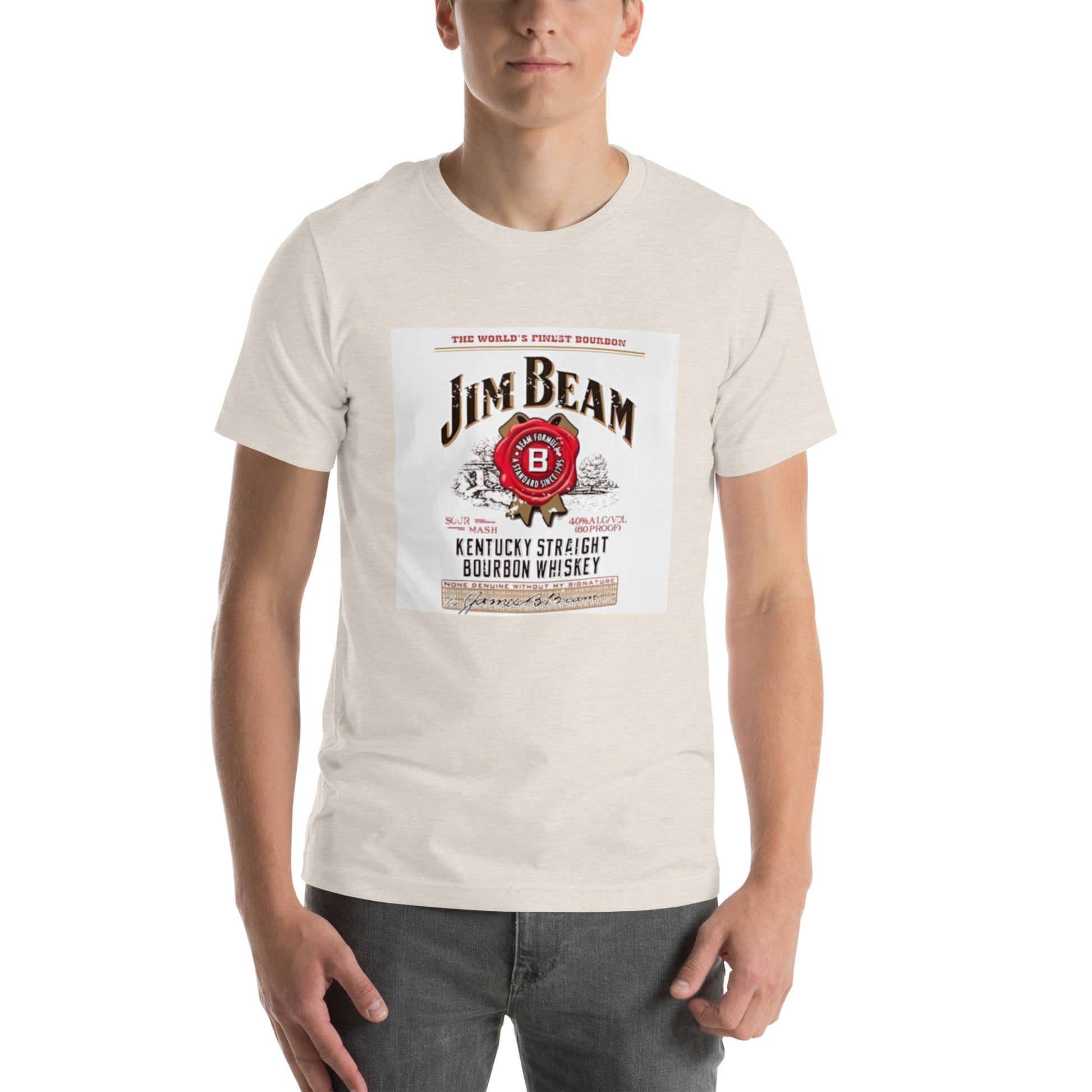 Jim Beam Unisex t-shirt - The Red Leopard Boutique 