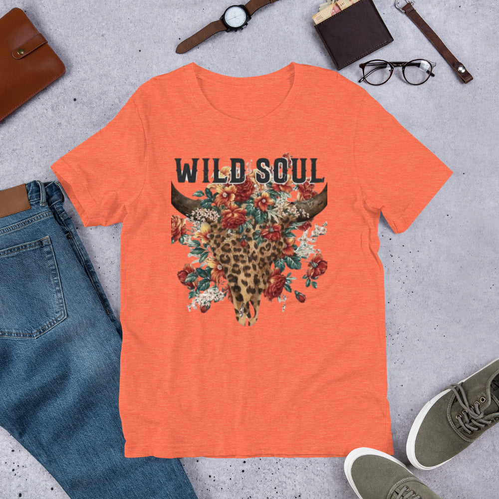 Wild Soul t-shirt - The Red Leopard Boutique 