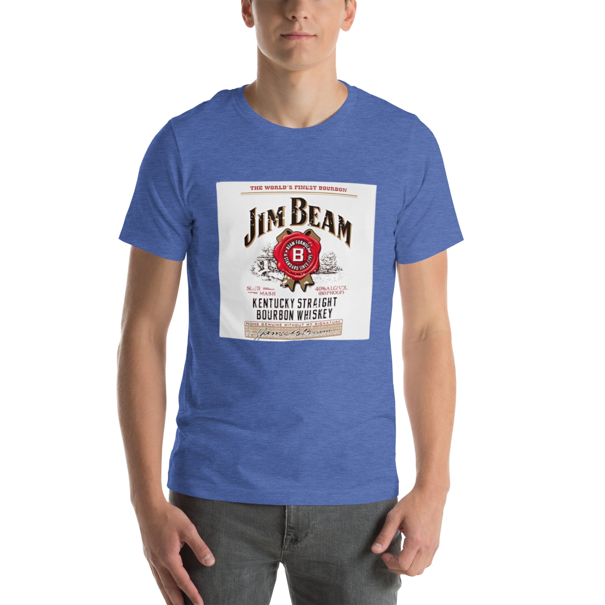 Jim Beam Unisex t-shirt - The Red Leopard Boutique 