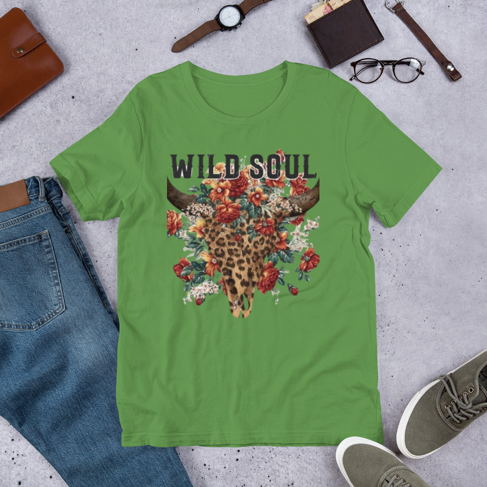 Wild Soul t-shirt - The Red Leopard Boutique 