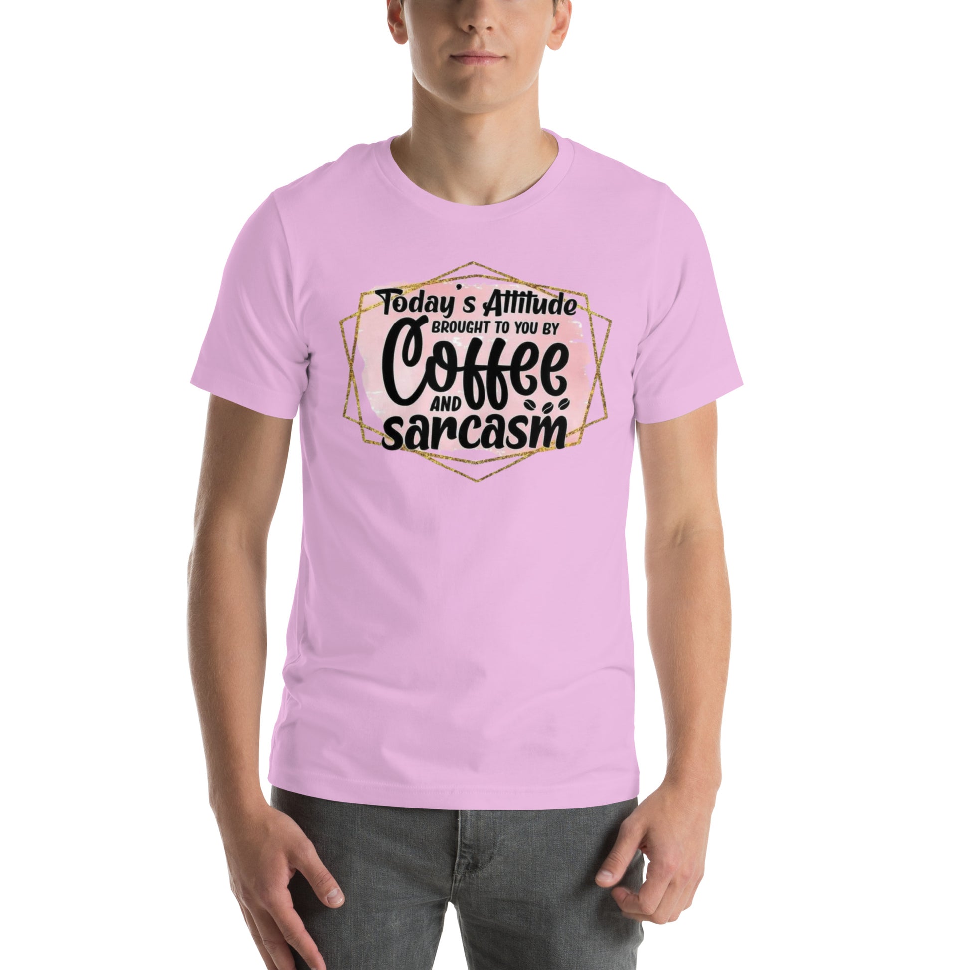 Coffee and Sarcasm Unisex t-shirt - The Red Leopard Boutique 