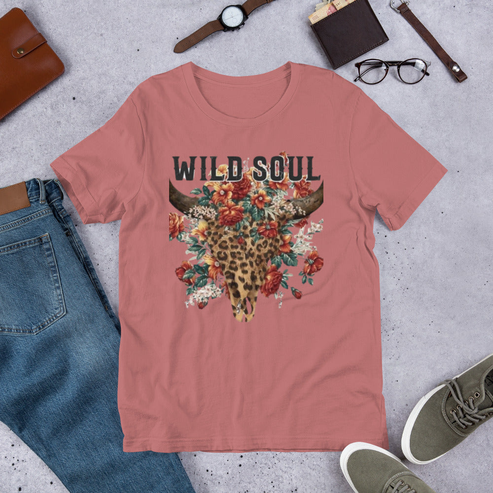 Wild Soul t-shirt - The Red Leopard Boutique 