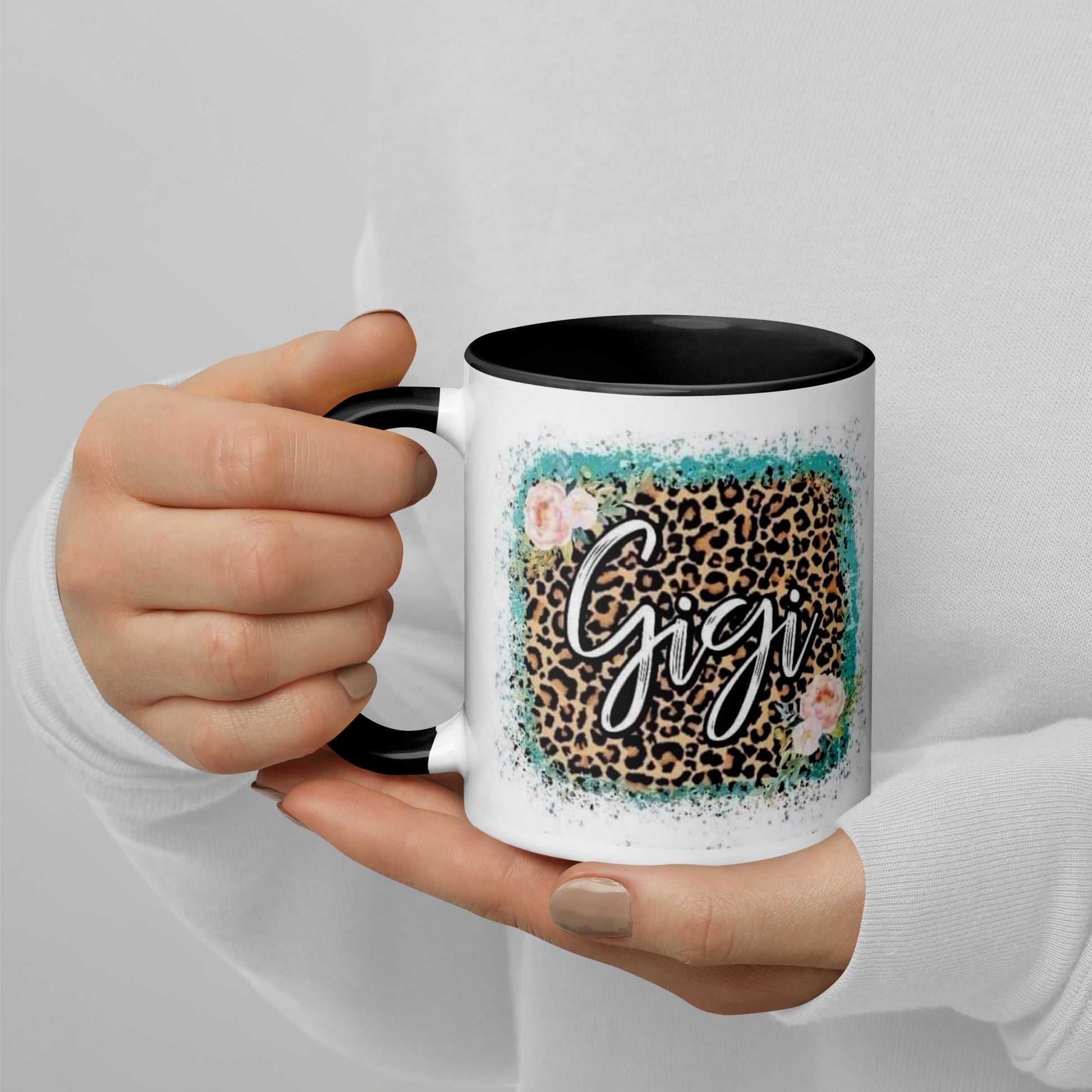 Gigi Mug with Color Inside - The Red Leopard Boutique 