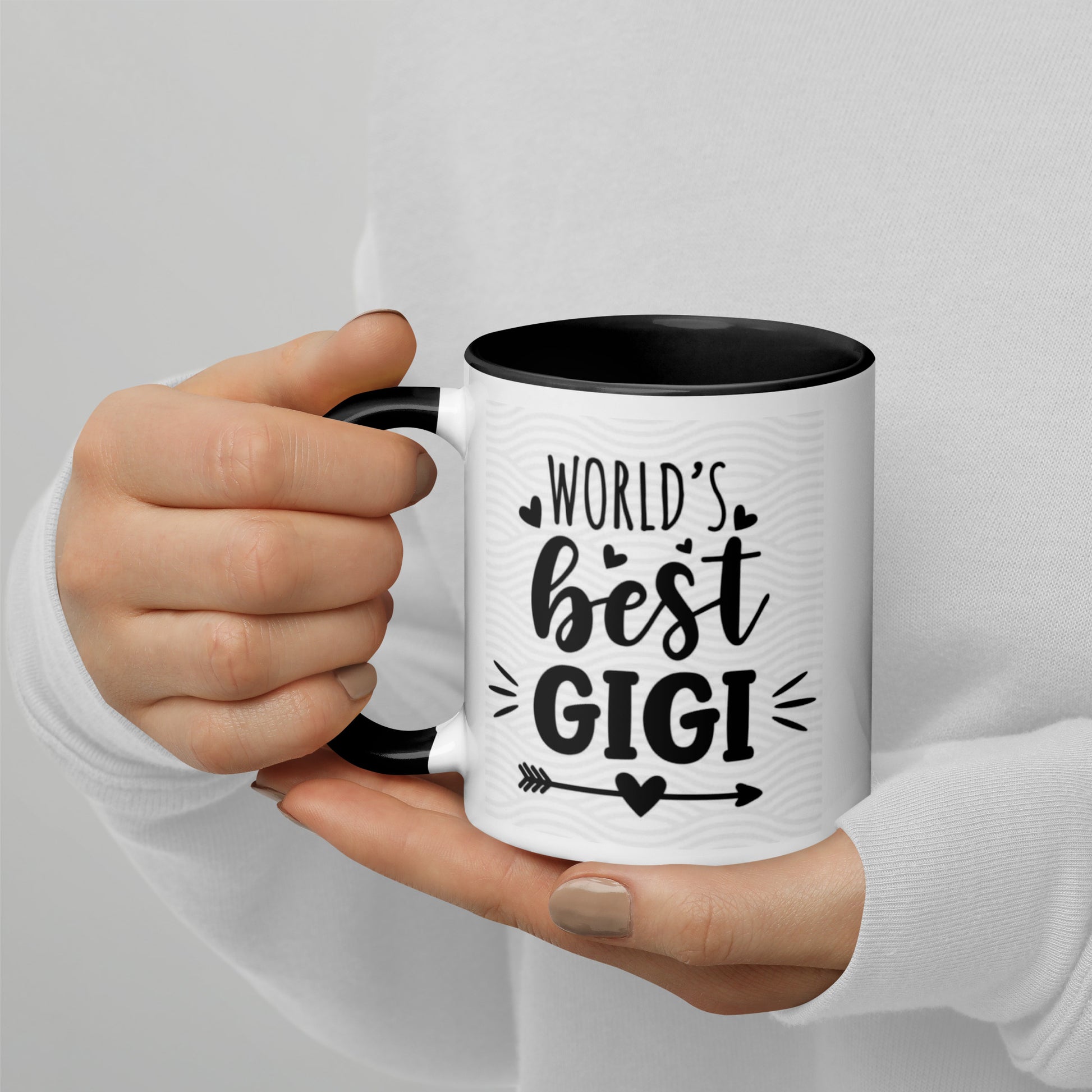 Worlds Best Gigi Mug with Color Inside - The Red Leopard Boutique 