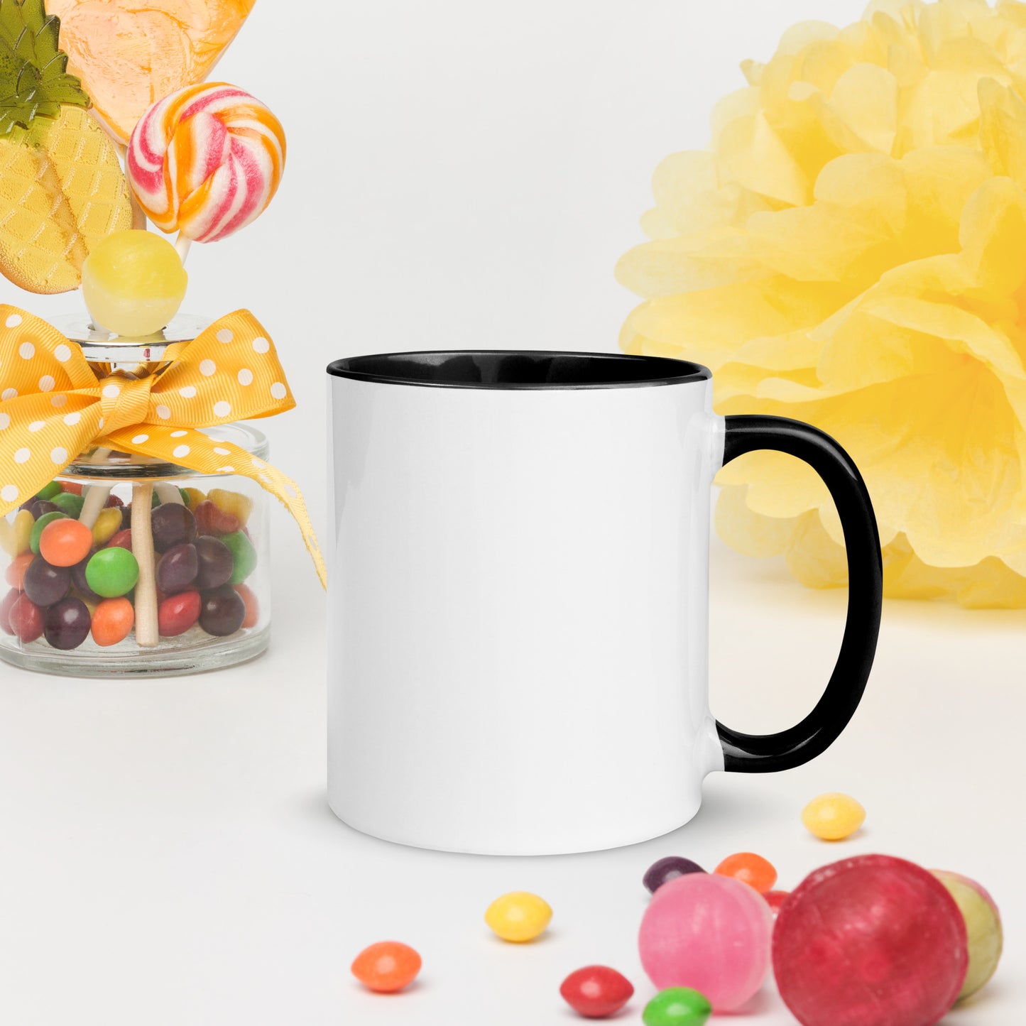 Mug with Color Inside - The Red Leopard Boutique 