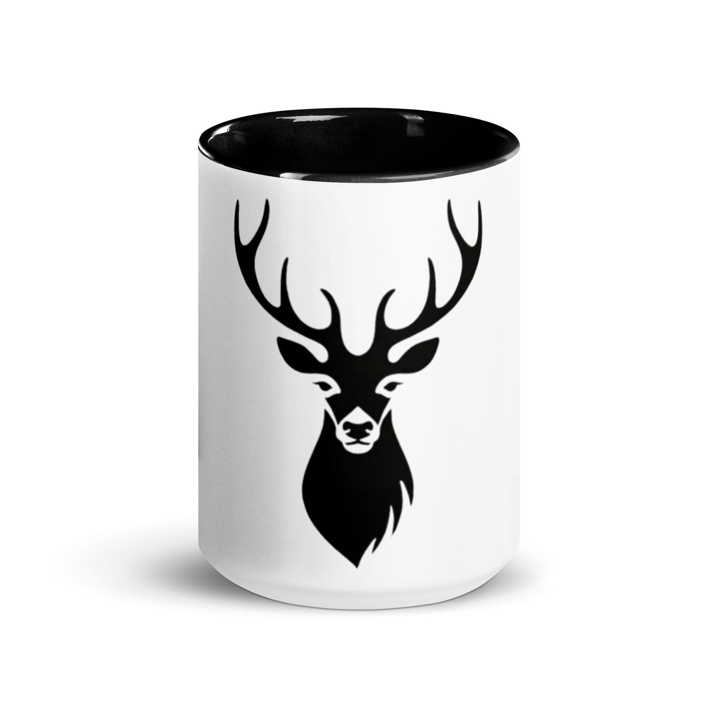 Buck Mug with Color Inside - The Red Leopard Boutique 