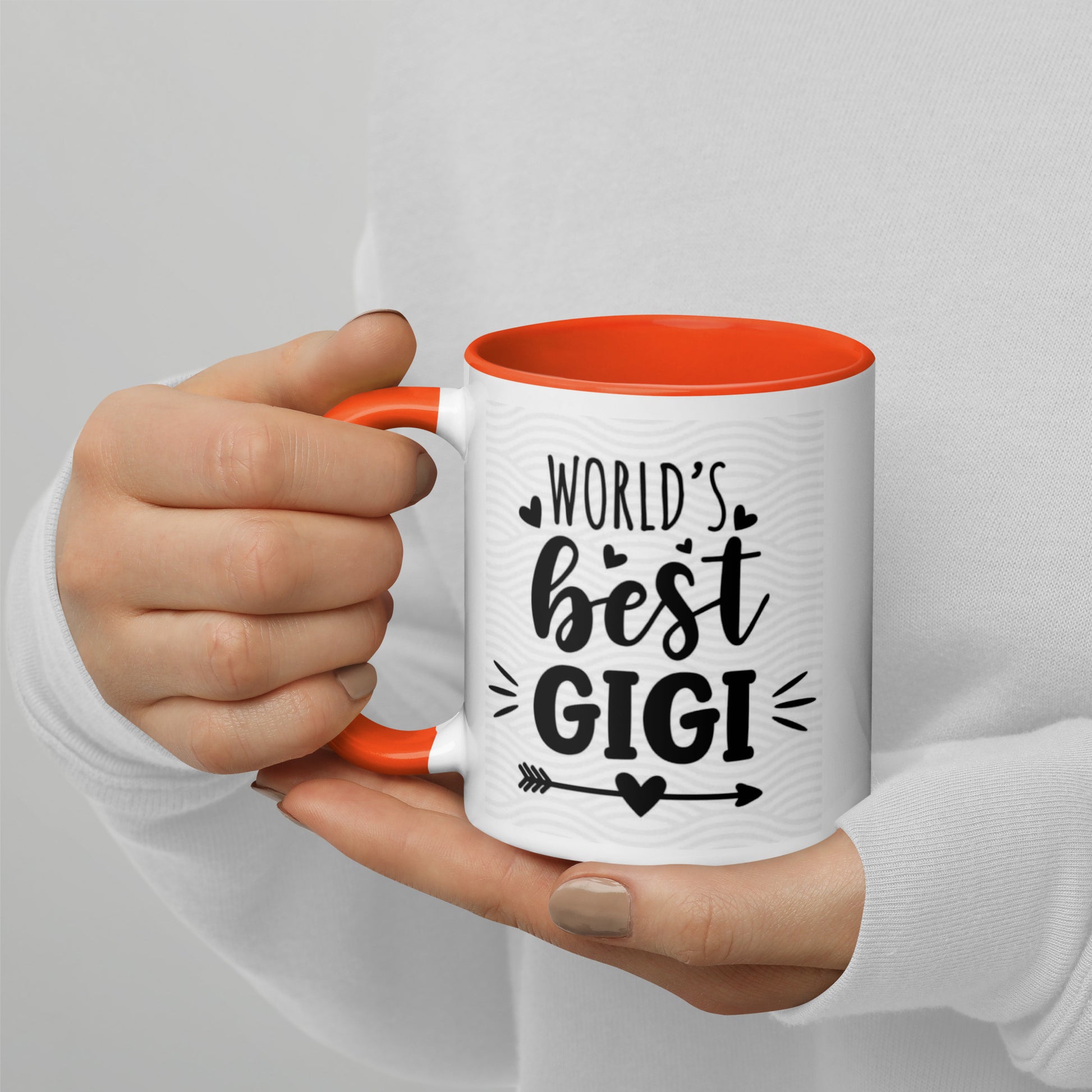 Worlds Best Gigi Mug with Color Inside - The Red Leopard Boutique 