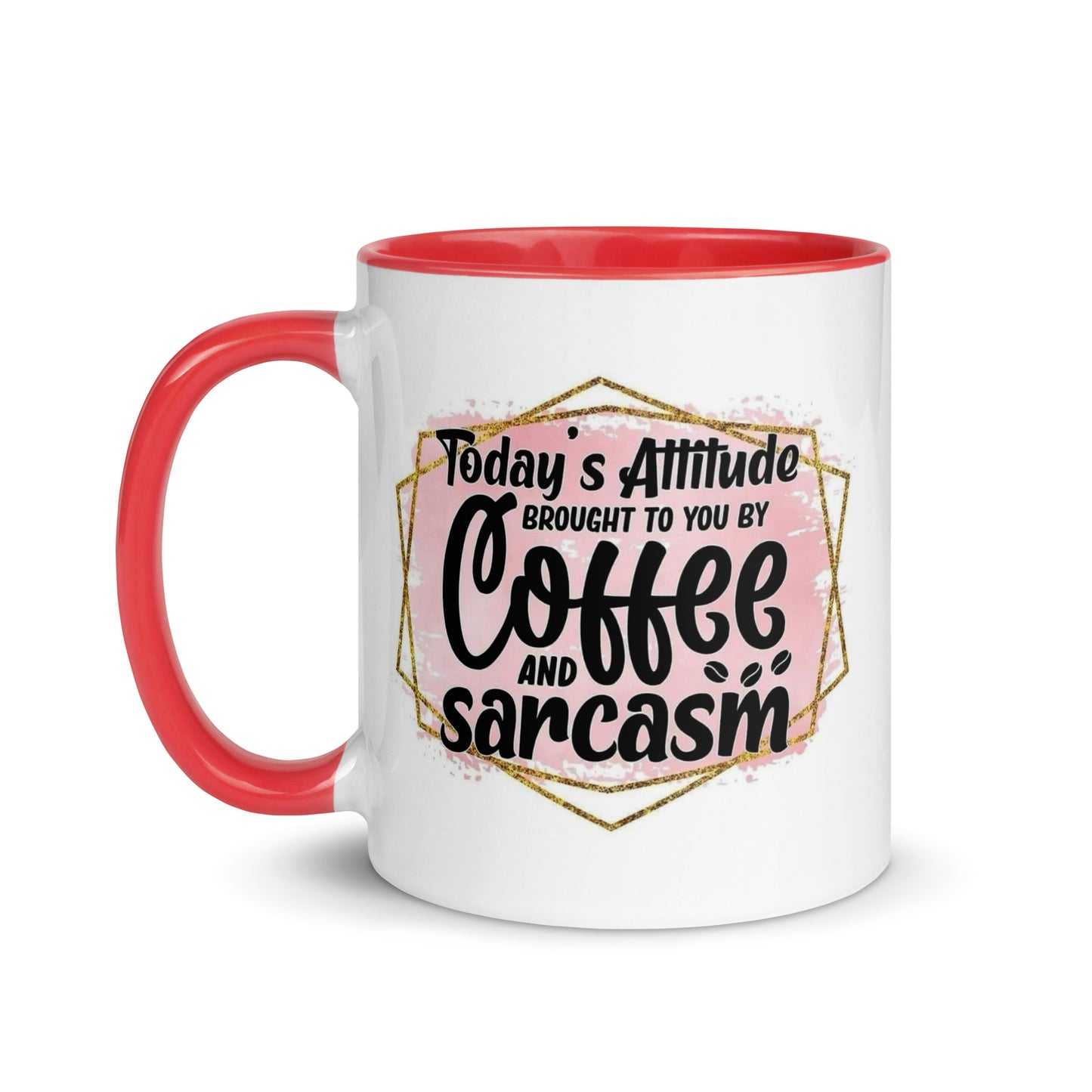 Coffee and Sarcasm Mug - The Red Leopard Boutique 