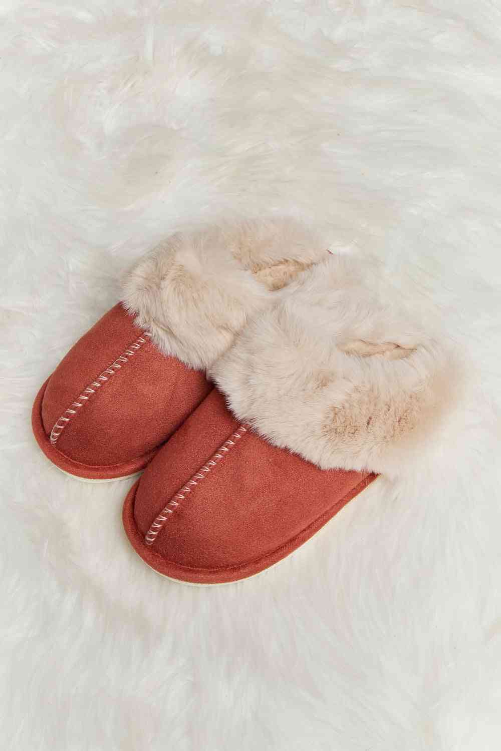 Melody Fluffy Indoor Slippers - The Red Leopard Boutique 