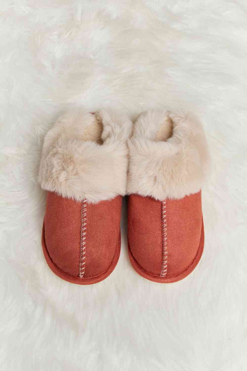 Melody Fluffy Indoor Slippers - The Red Leopard Boutique 