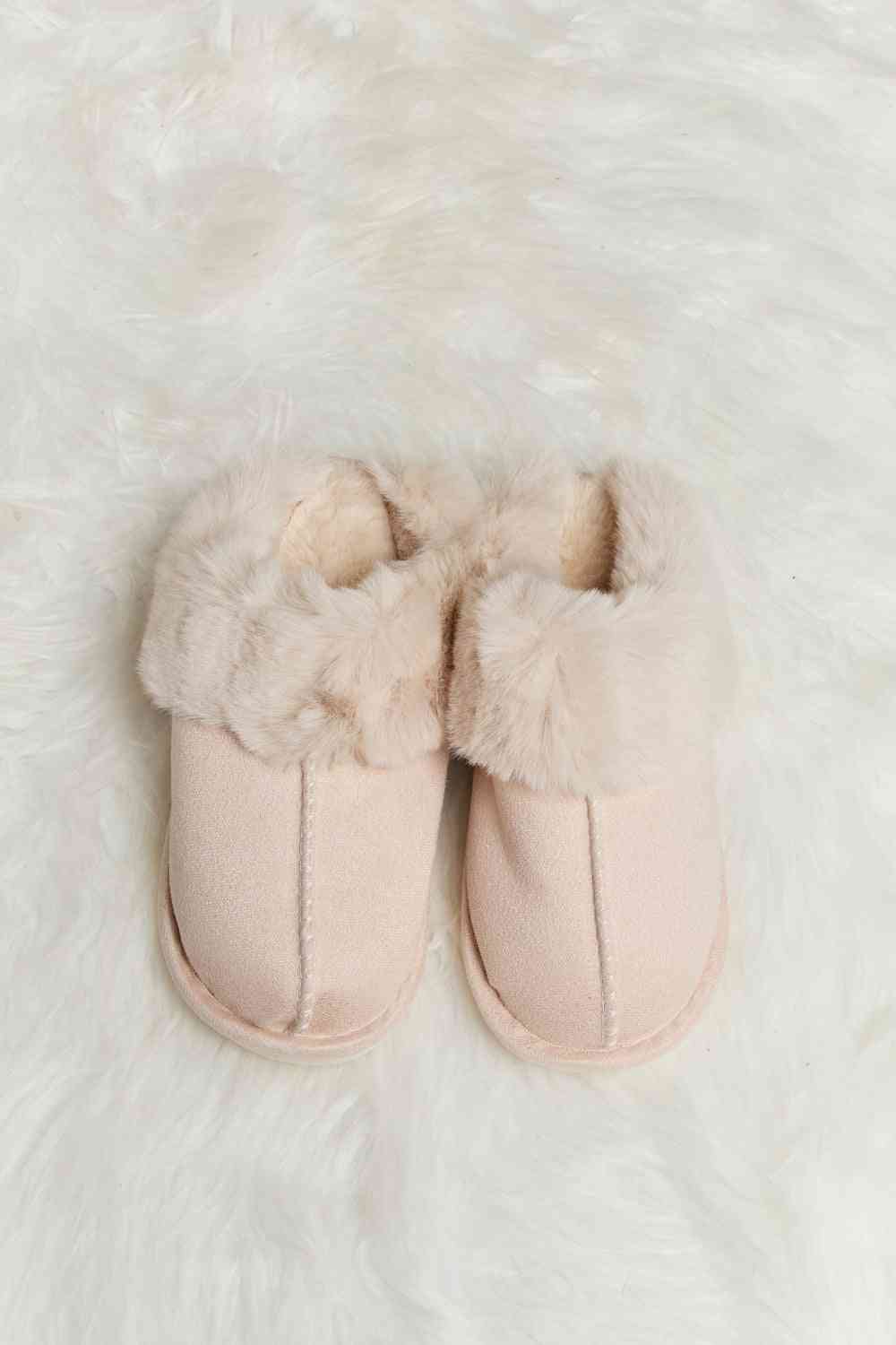 Melody Fluffy Indoor Slippers - The Red Leopard Boutique 