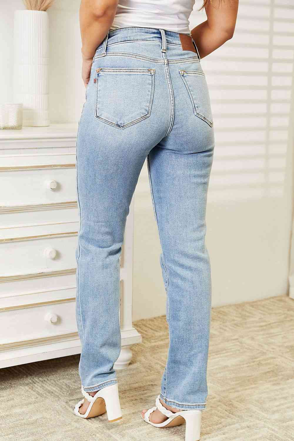 Judy Blue Full Size High Waist Jeans - The Red Leopard Boutique 