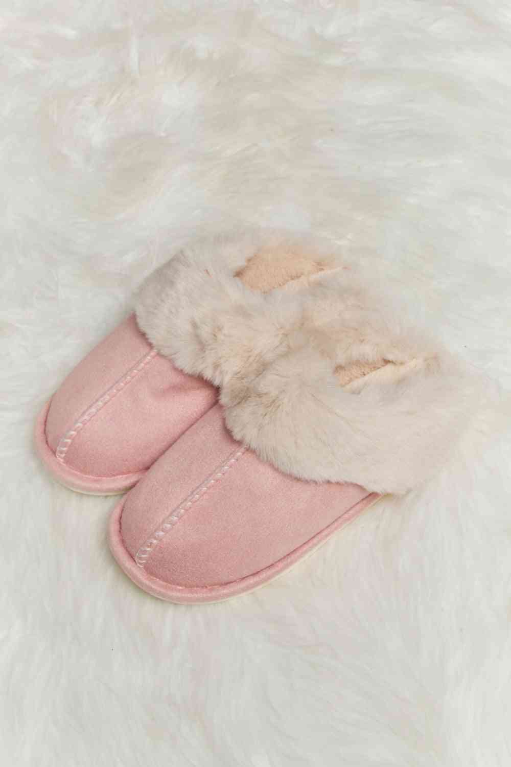 Melody Fluffy Indoor Slippers - The Red Leopard Boutique 