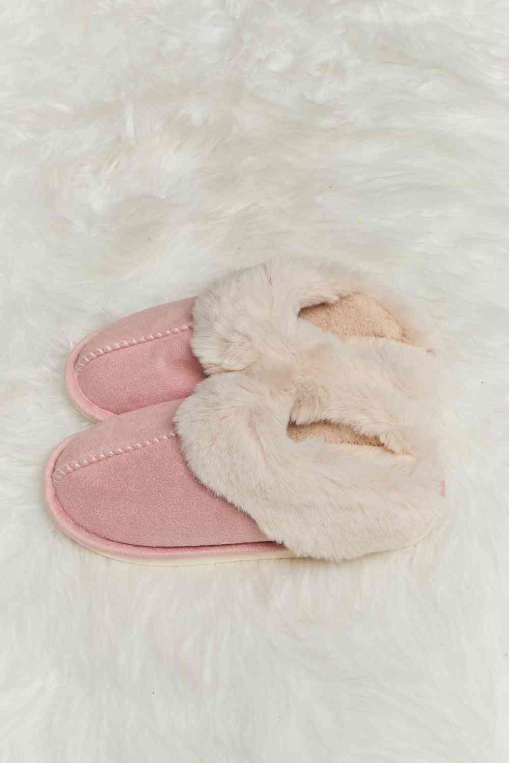 Melody Fluffy Indoor Slippers - The Red Leopard Boutique 