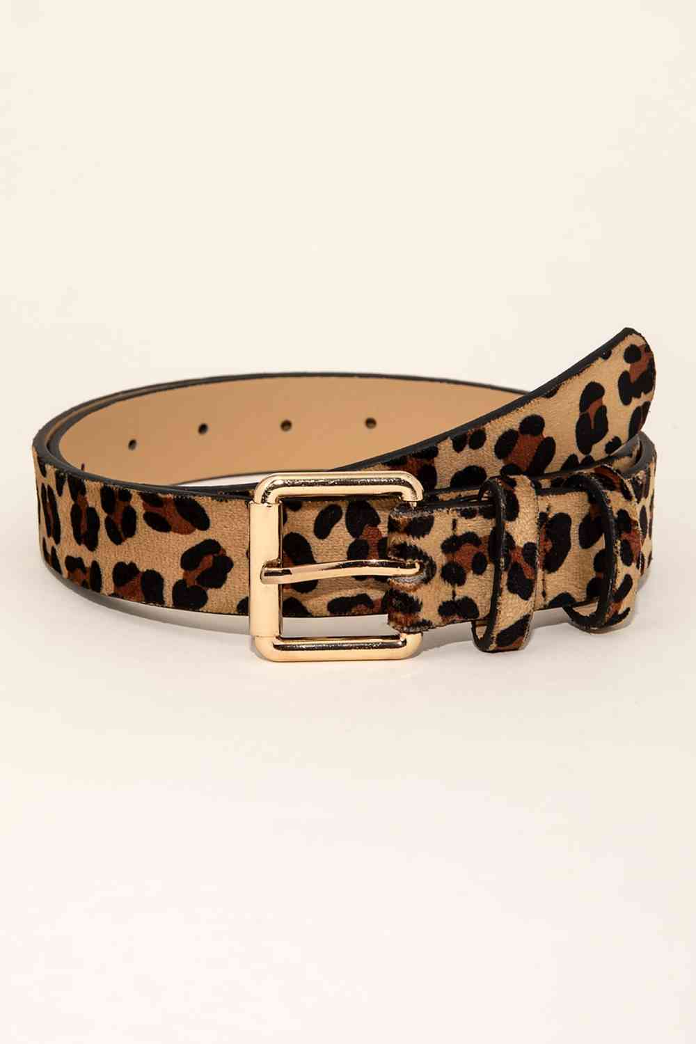 Leopard PU Leather Belt - The Red Leopard Boutique 