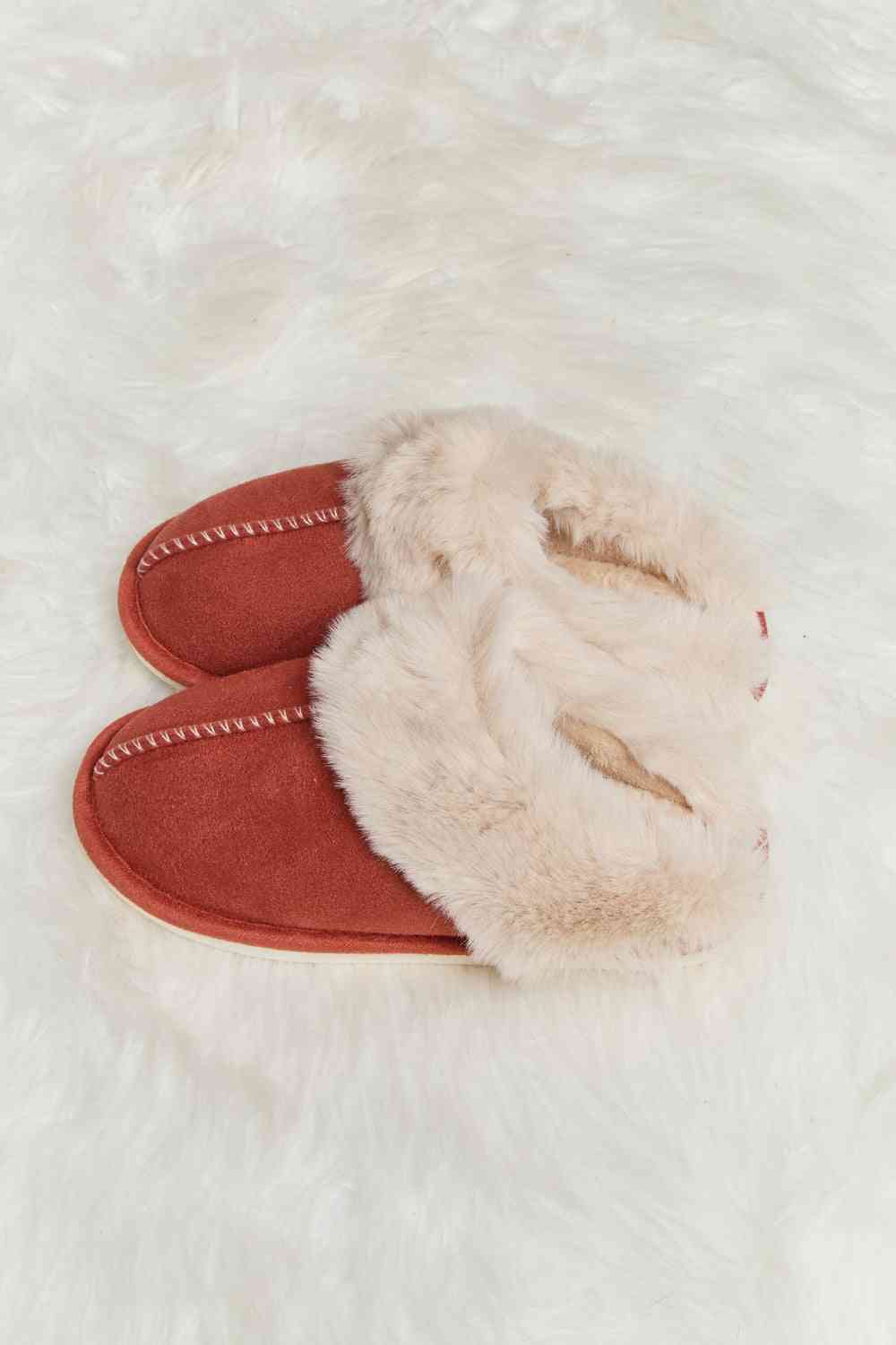 Melody Fluffy Indoor Slippers - The Red Leopard Boutique 